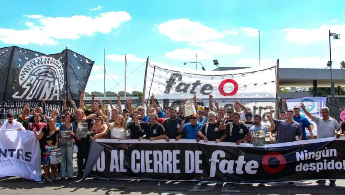 Conflicto en FATE: "No se atreva ningún juez a firmar el desalojo de la planta"