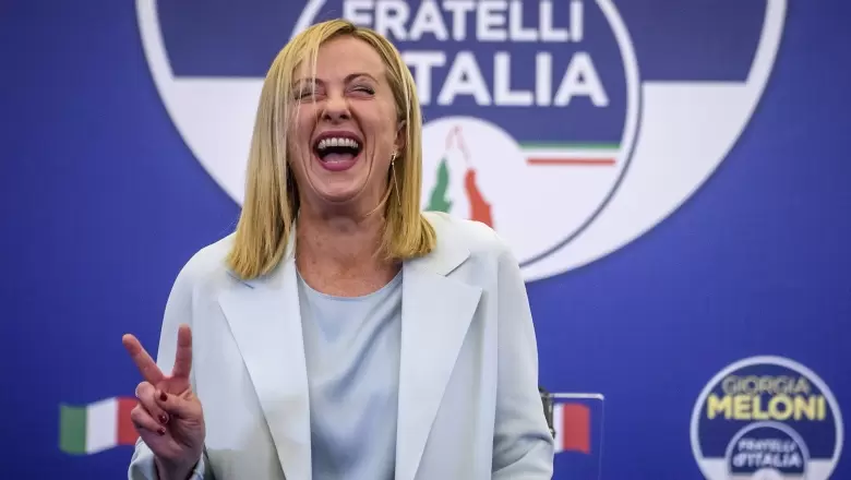 Giorgia Meloni, la ultraderechista que reivindica a Mussolini ganó las elecciones en Italia