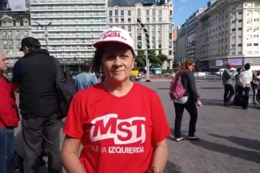 Marcha piquetera a Plaza de Mayo