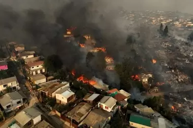 Incendio en Chile: "Esta es la tragedia más grande que hemos tenido en las últimas décadas"