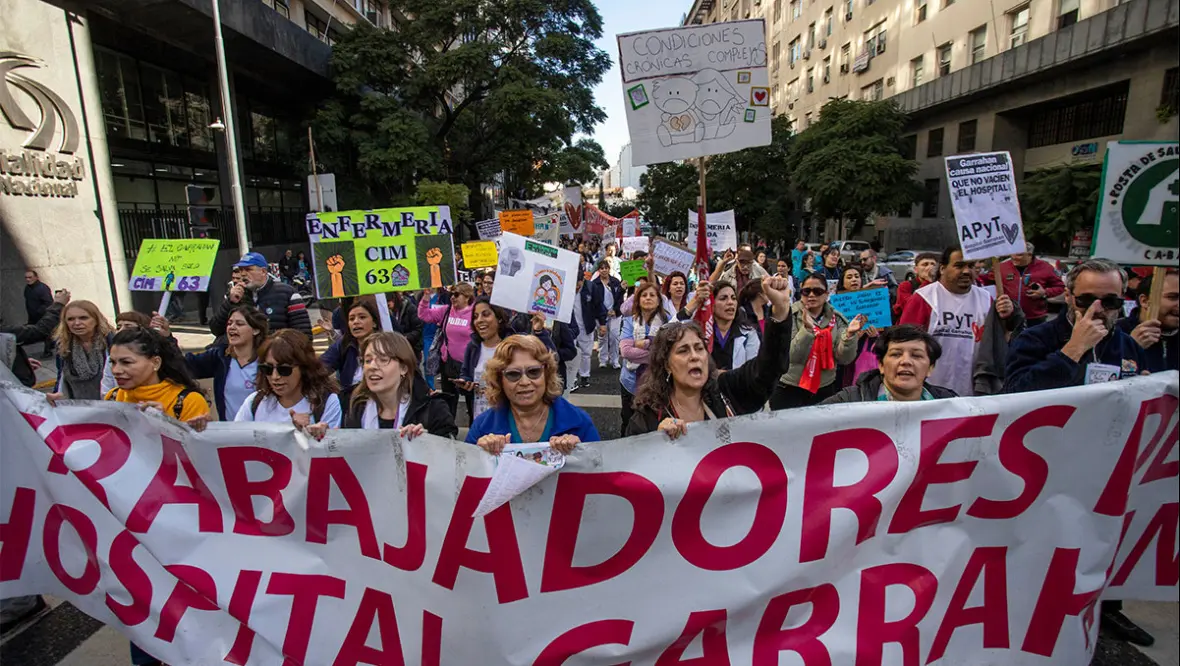 El Garrahan en crisis: “Es un plan para privatizar la salud pública”
