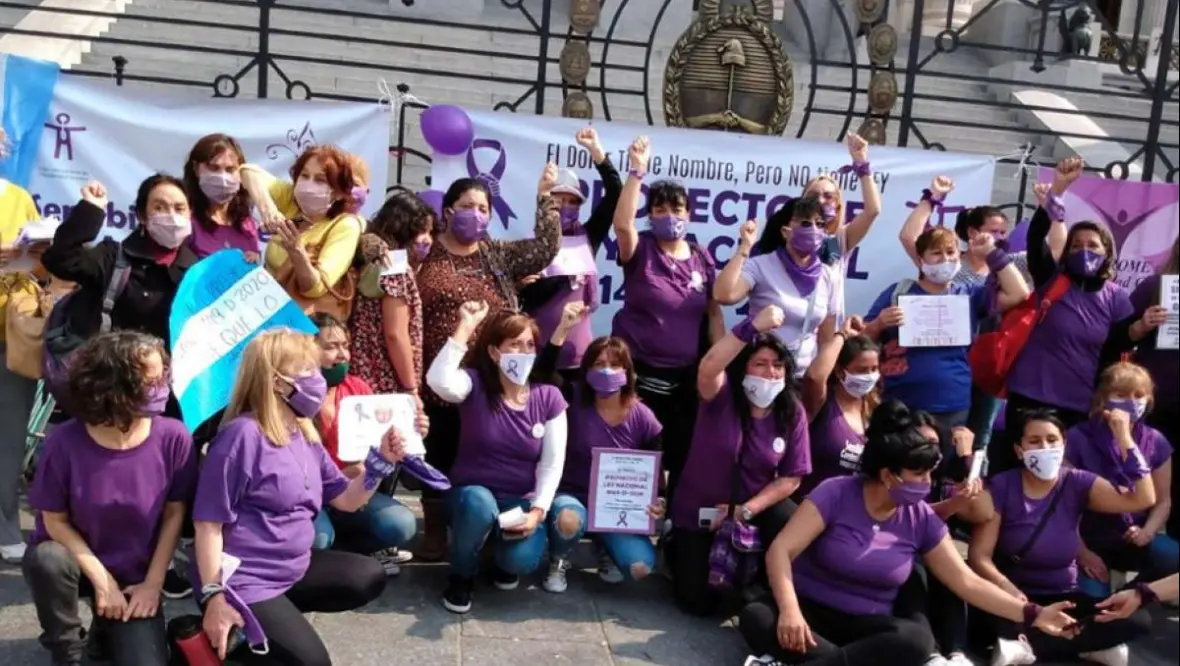 Sensibilización central en Argentina: "No estamos incluidas en el plan médico obligatorio"