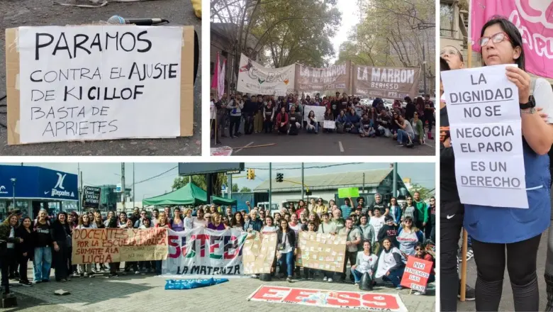 La Matanza: "El paro docente fue masivo y el gobierno de Kicillof lo quiere tapar con amenazas"