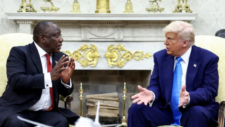 Donald Trump expuso al presidente de Sudáfrica: “Están matando granjeros blancos”