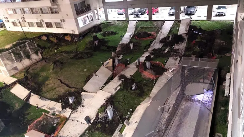 Derrumbe en Parque Patricios: "Somos 175 familias que de repente nos quedamos en la calle"