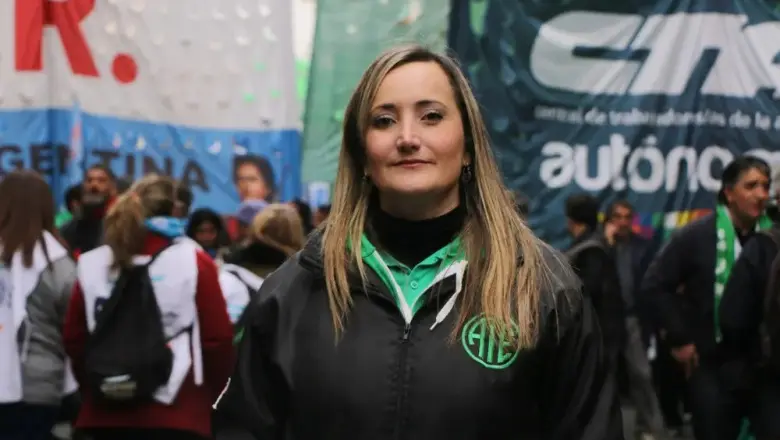 María Mercedes Cabezas, de ATE: “El gobierno está avanzando en contra del estado”