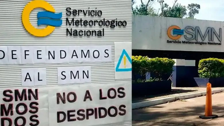 Ajuse en el SMN: "Hay estaciones meteorológicas que ya no observan de noche"
