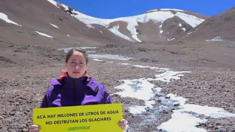 Greenpeace: “La reforma de la ley de Glaciares es inconstitucional y regresiva”