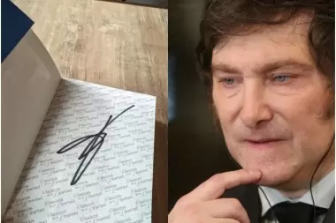 Análisis de la firma de Milei: "Se juega la mirada del otro, cuando es desaprobatoria hay explosión"