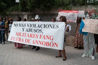 "Annobón lucha por sus derechos humanos y su independencia"
